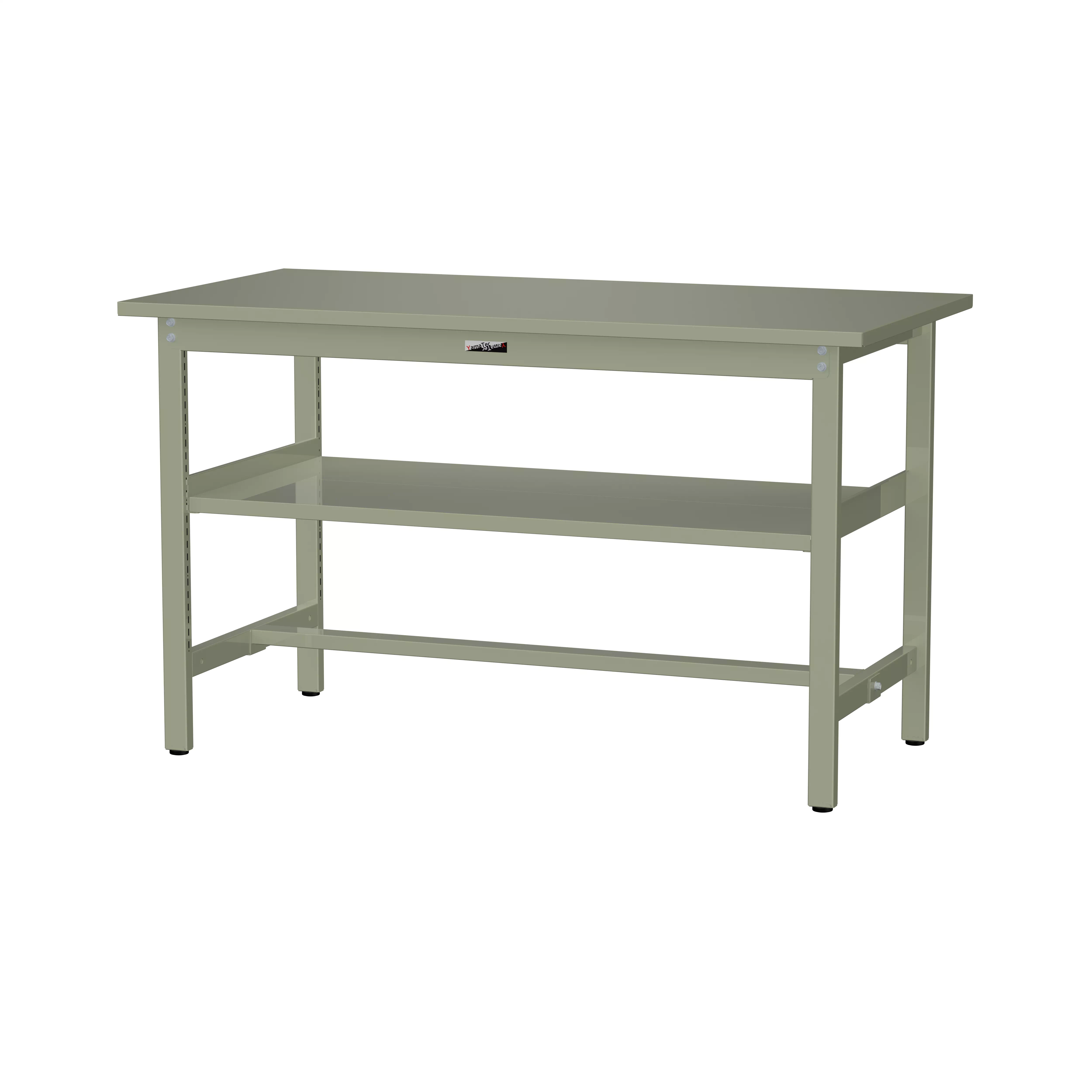 300シリーズ 固定式 中間棚付 H900mm(上段全面棚板)