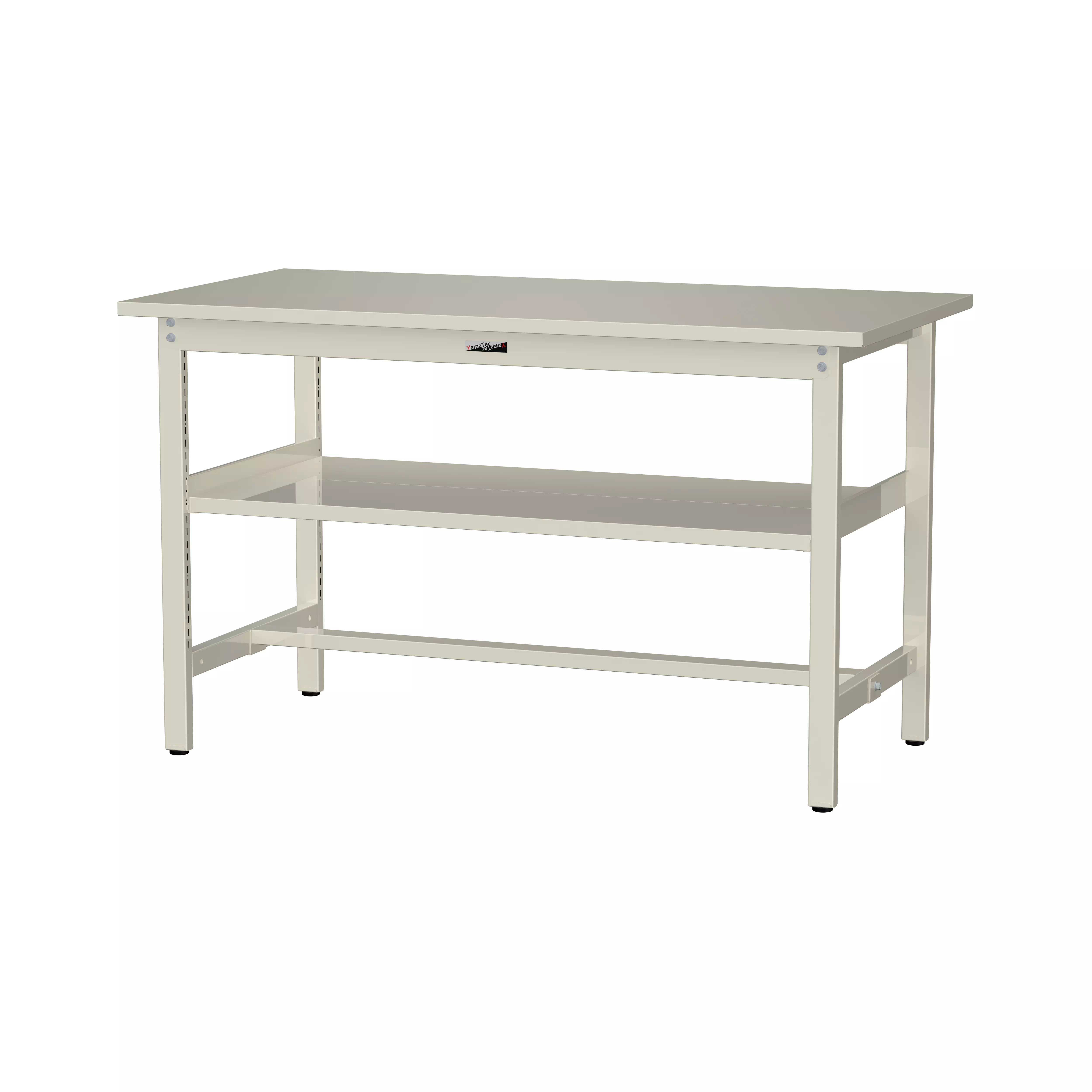 300シリーズ 固定式 中間棚付 H900mm(上段全面棚板)