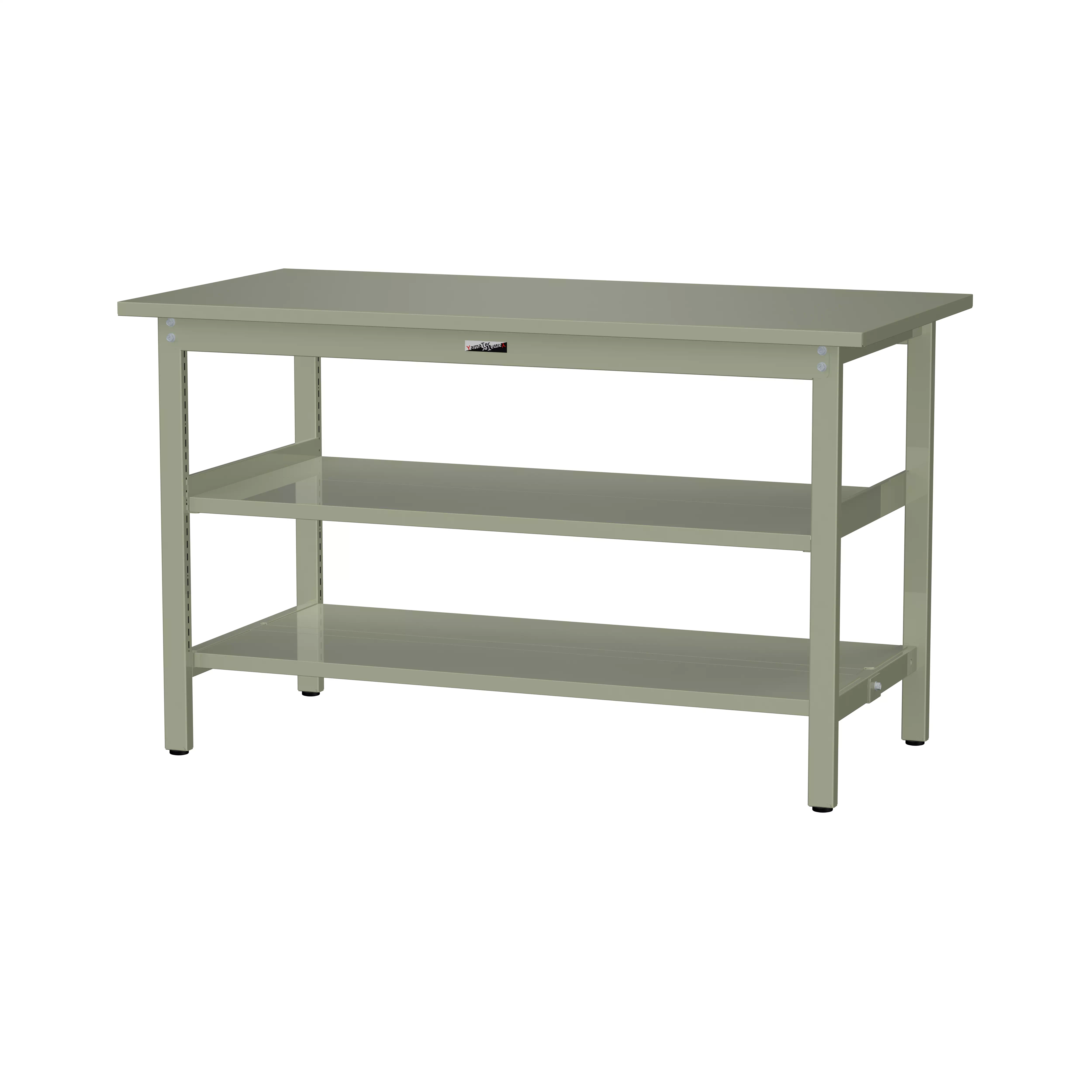 300シリーズ 固定式 中間棚付 H900mm(上下段全面棚板)