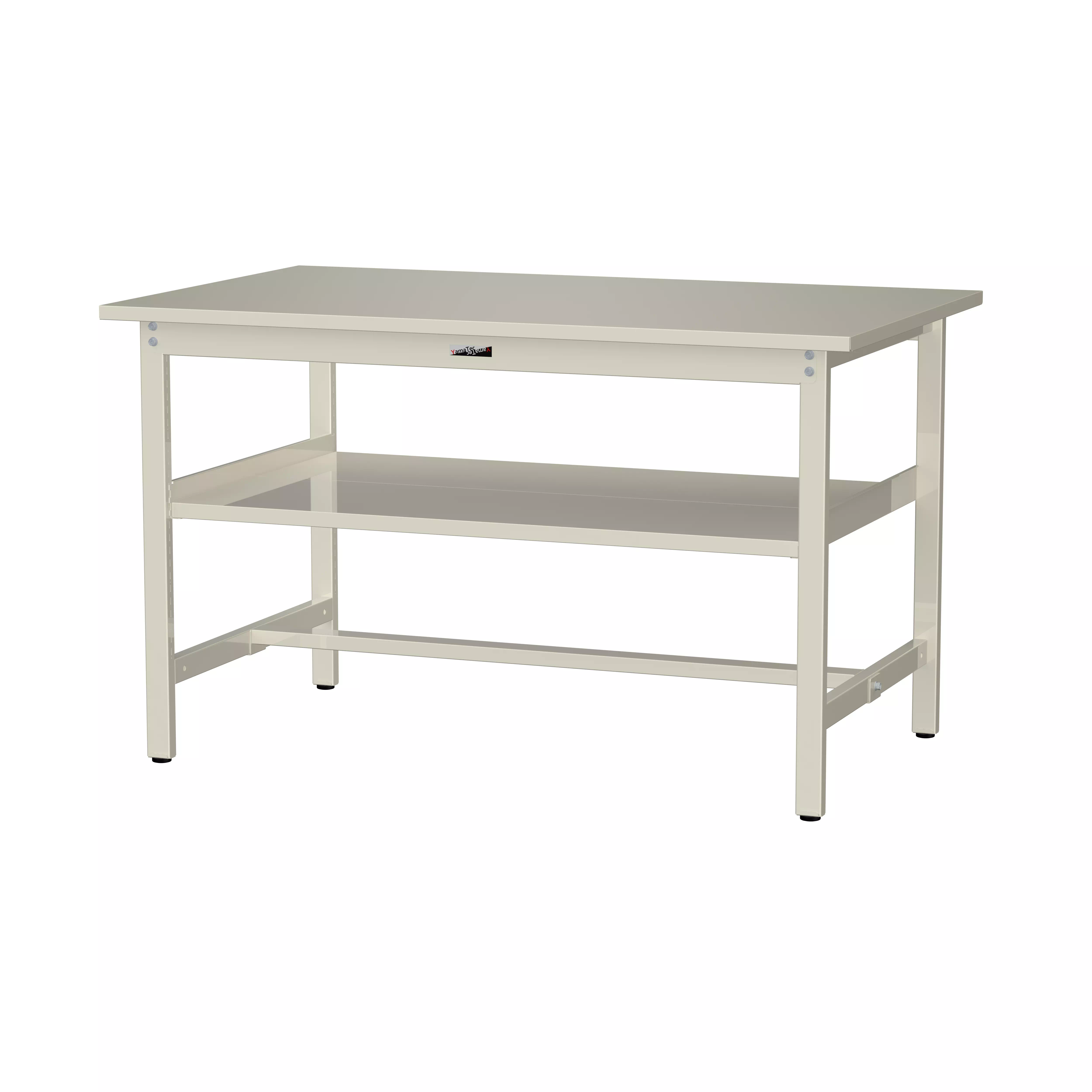 300シリーズ 固定式 中間棚付 H900mm（上段全面棚板）