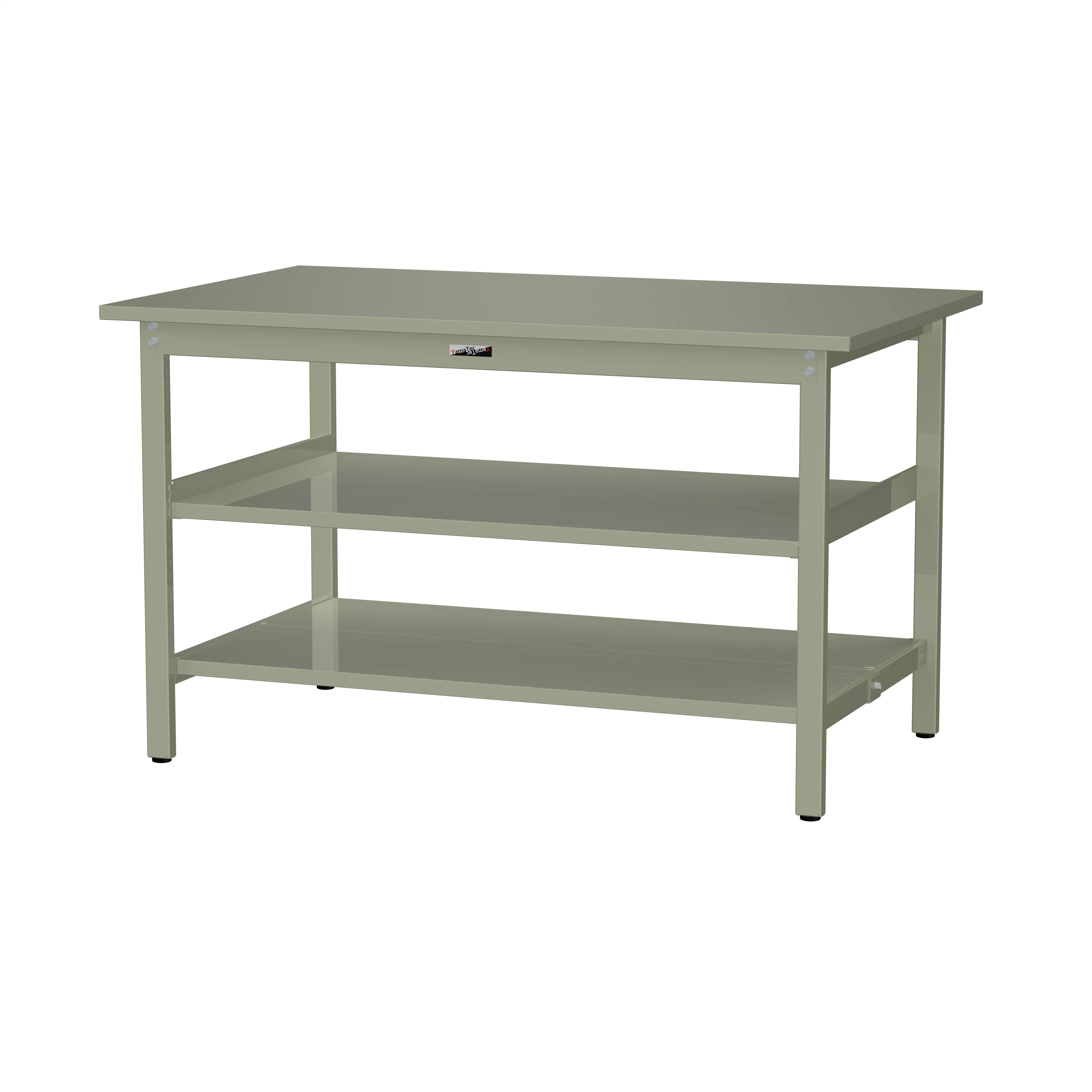 300シリーズ 固定式 中間棚付 H900mm(上下段全面棚板)