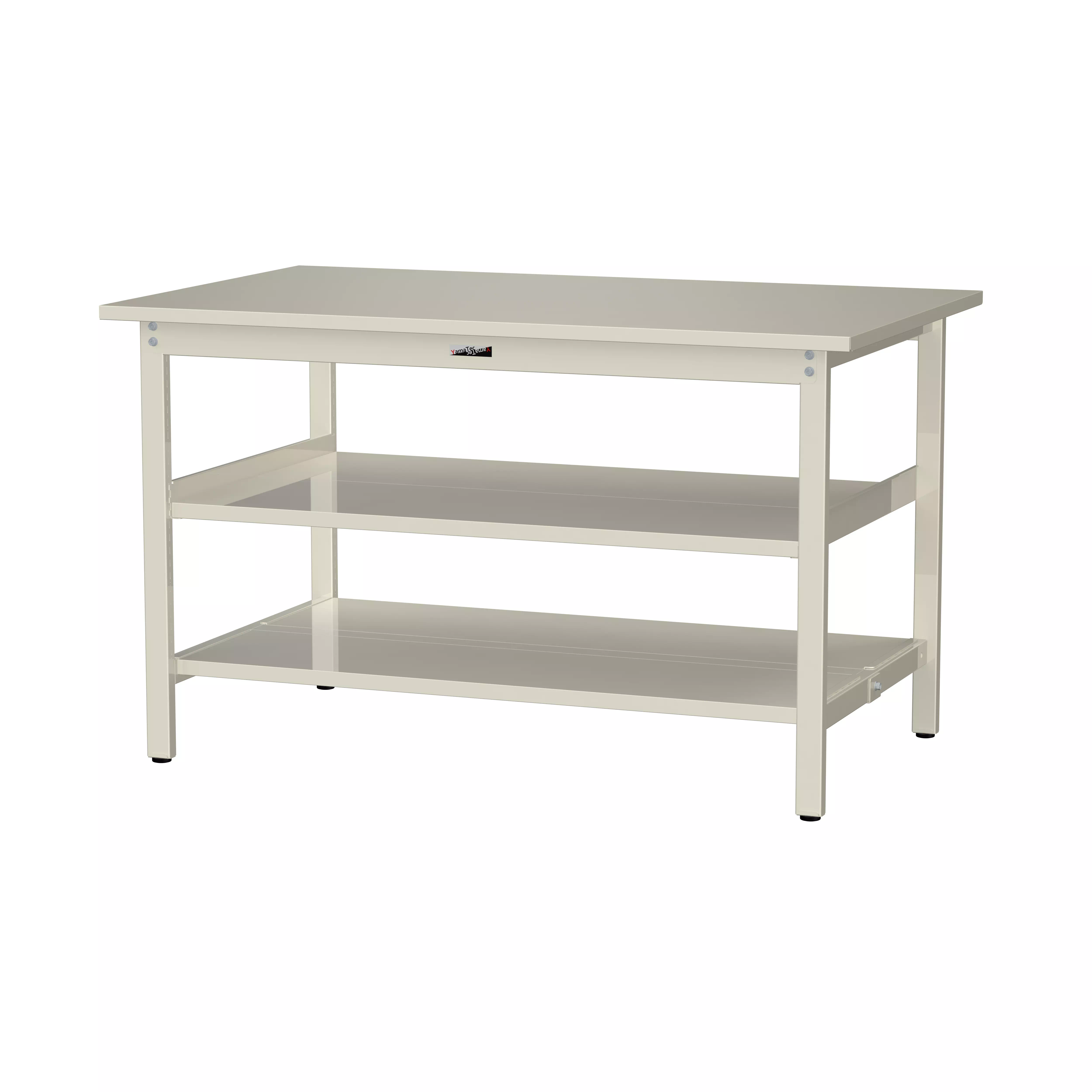 300シリーズ 固定式 中間棚付 H900mm(上下段全面棚板)