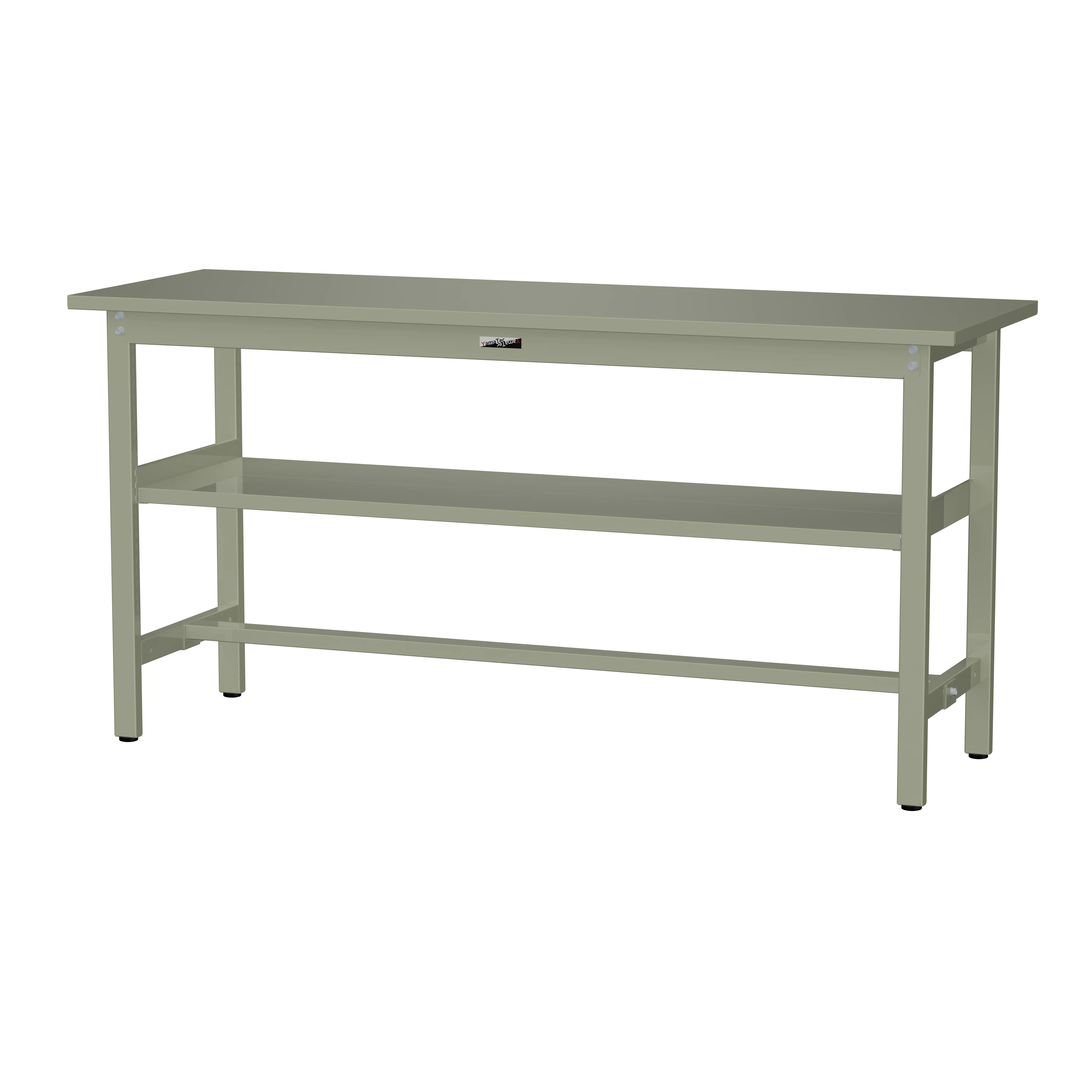 300シリーズ 固定式 中間棚付 H900mm(上段全面棚板)