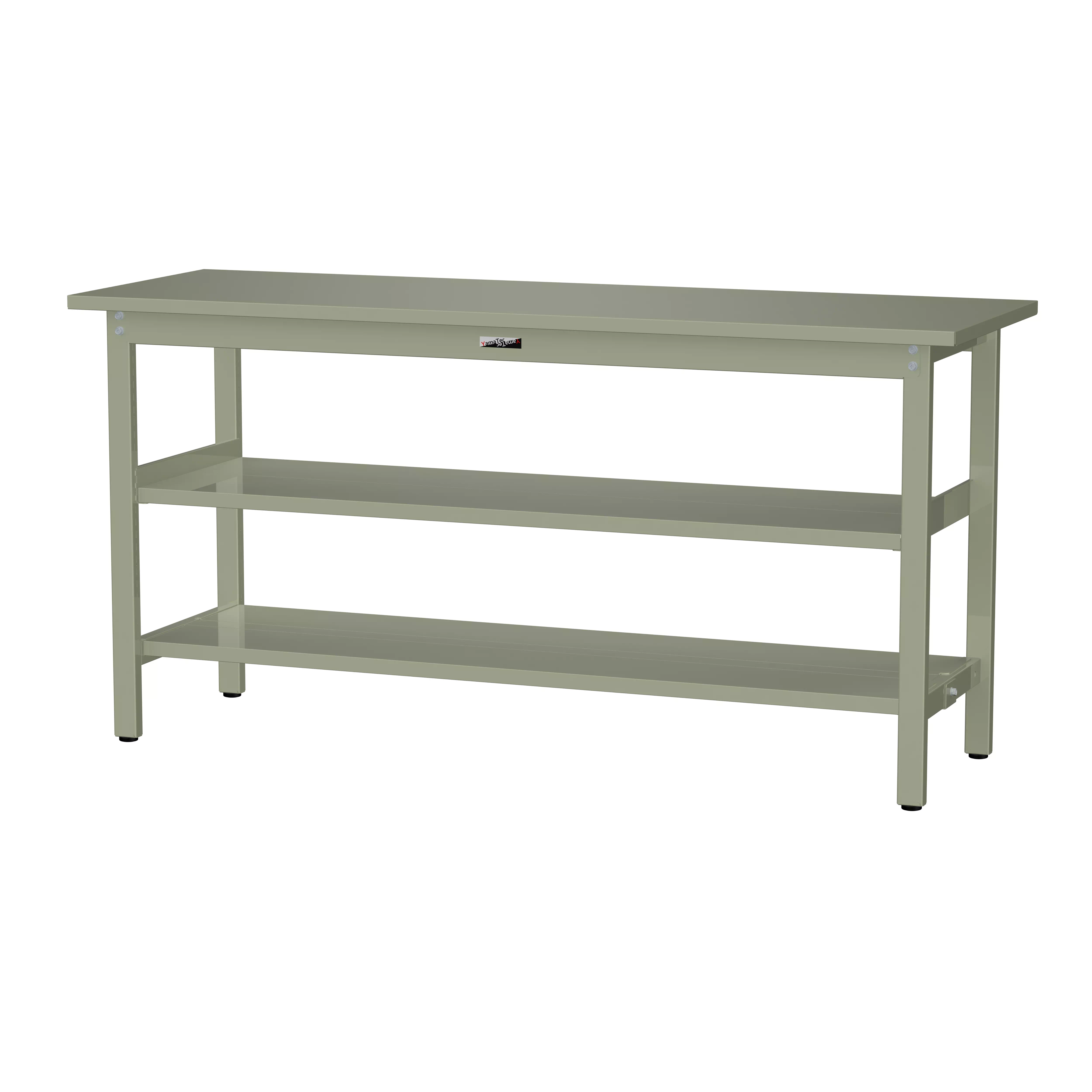 300シリーズ 固定式 中間棚付 H900mm(上下段全面棚板)