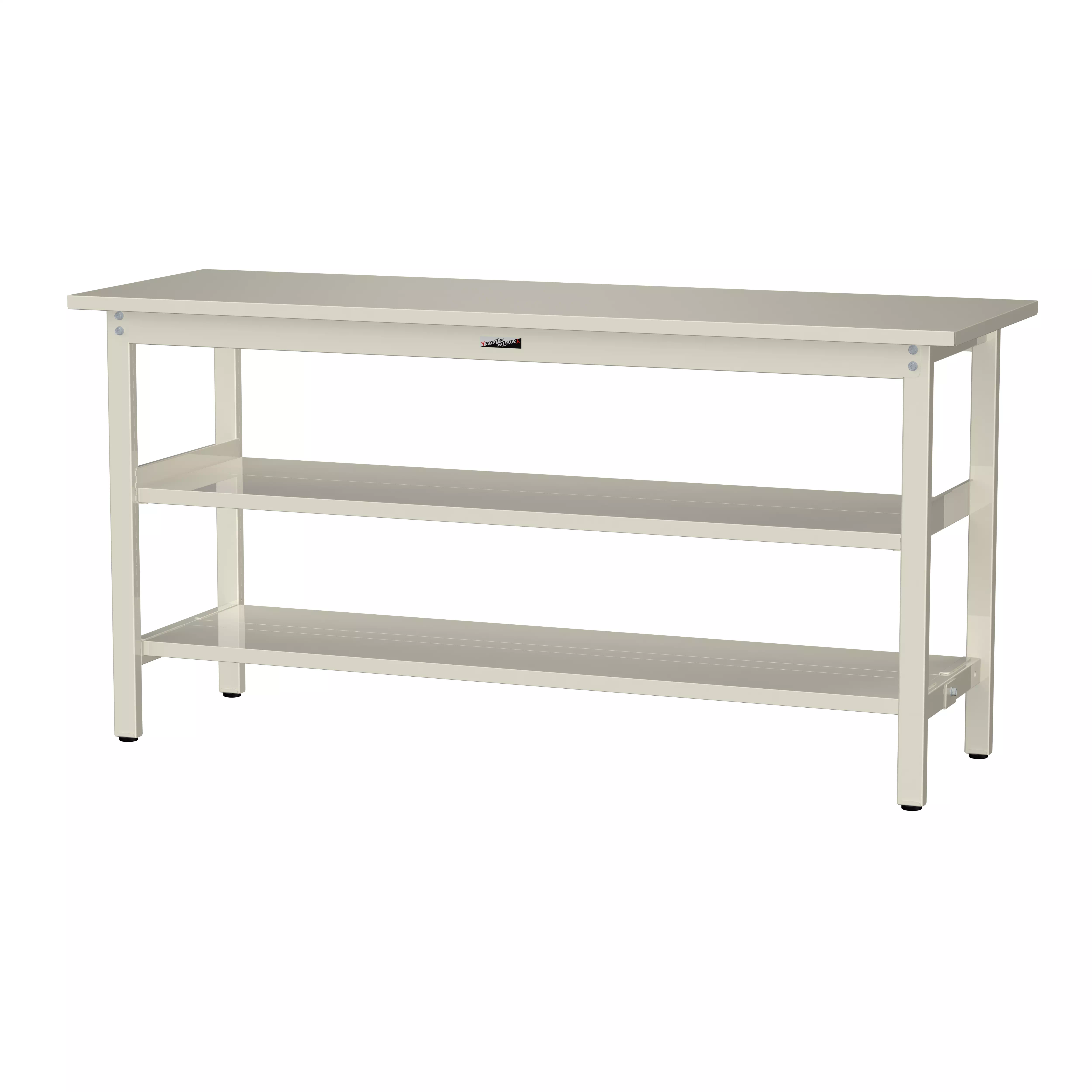 300シリーズ 固定式 中間棚付 H900mm(上下段全面棚板)