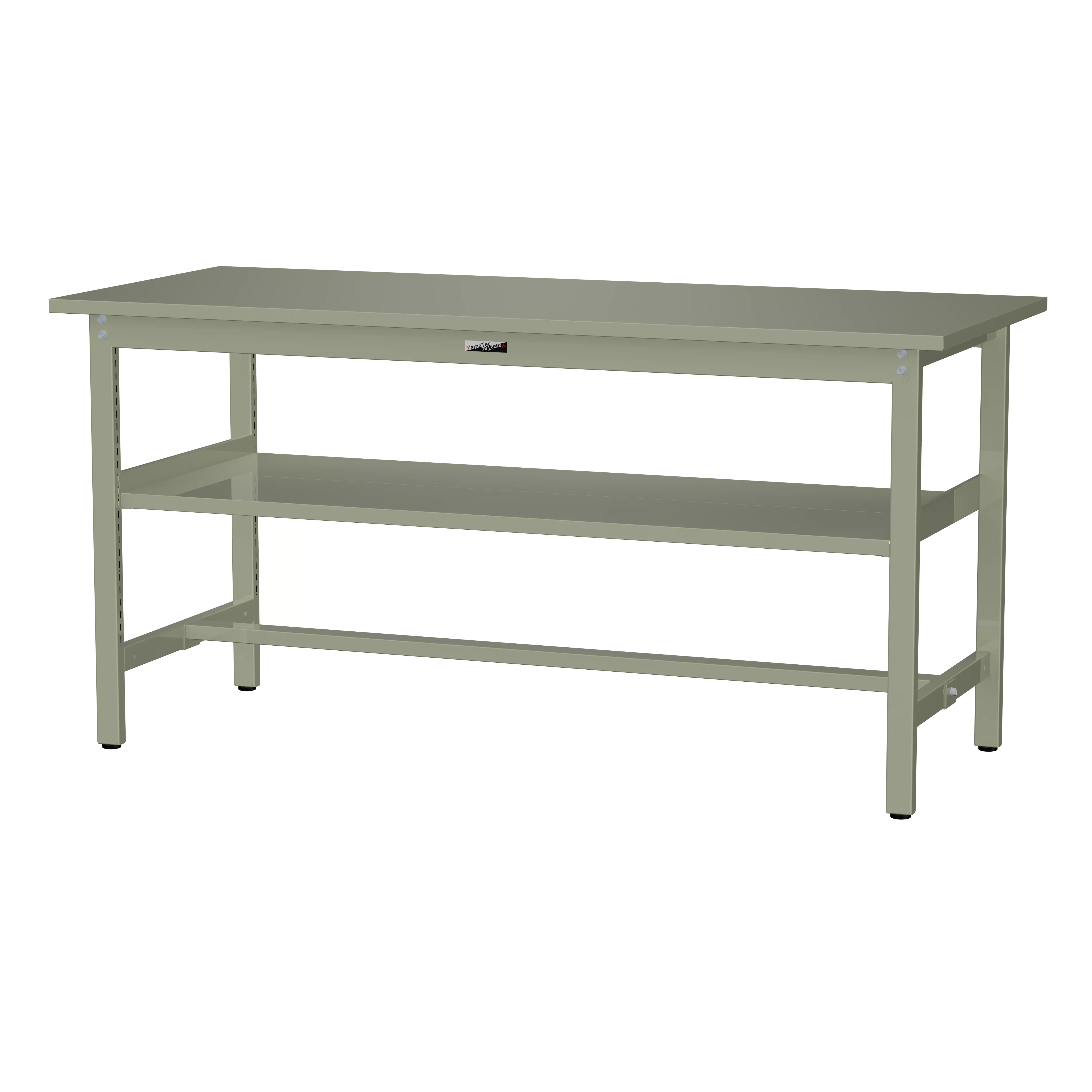 300シリーズ 固定式 中間棚付 H900mm(上段全面棚板)