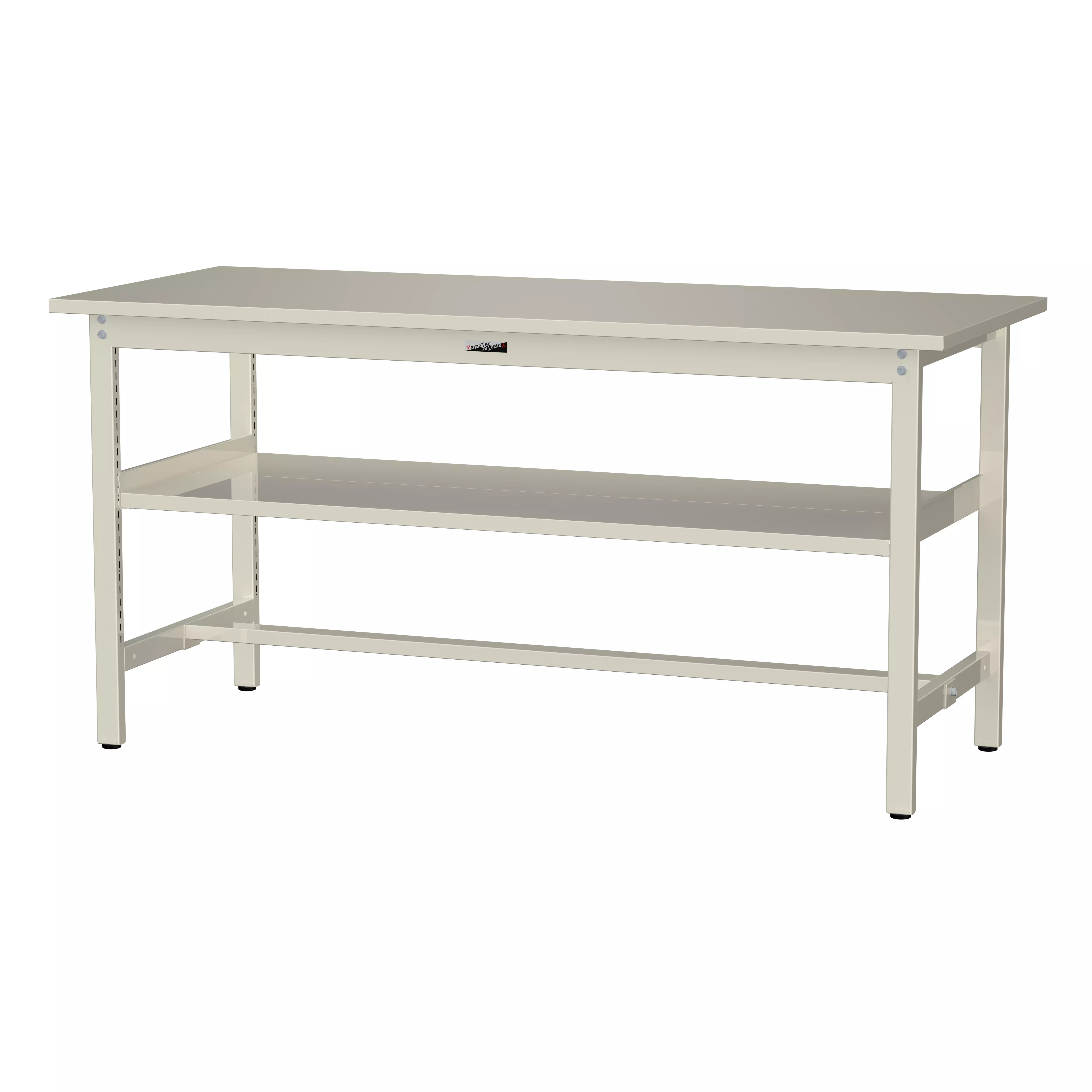 300シリーズ 固定式 中間棚付 H900mm（上段全面棚板）