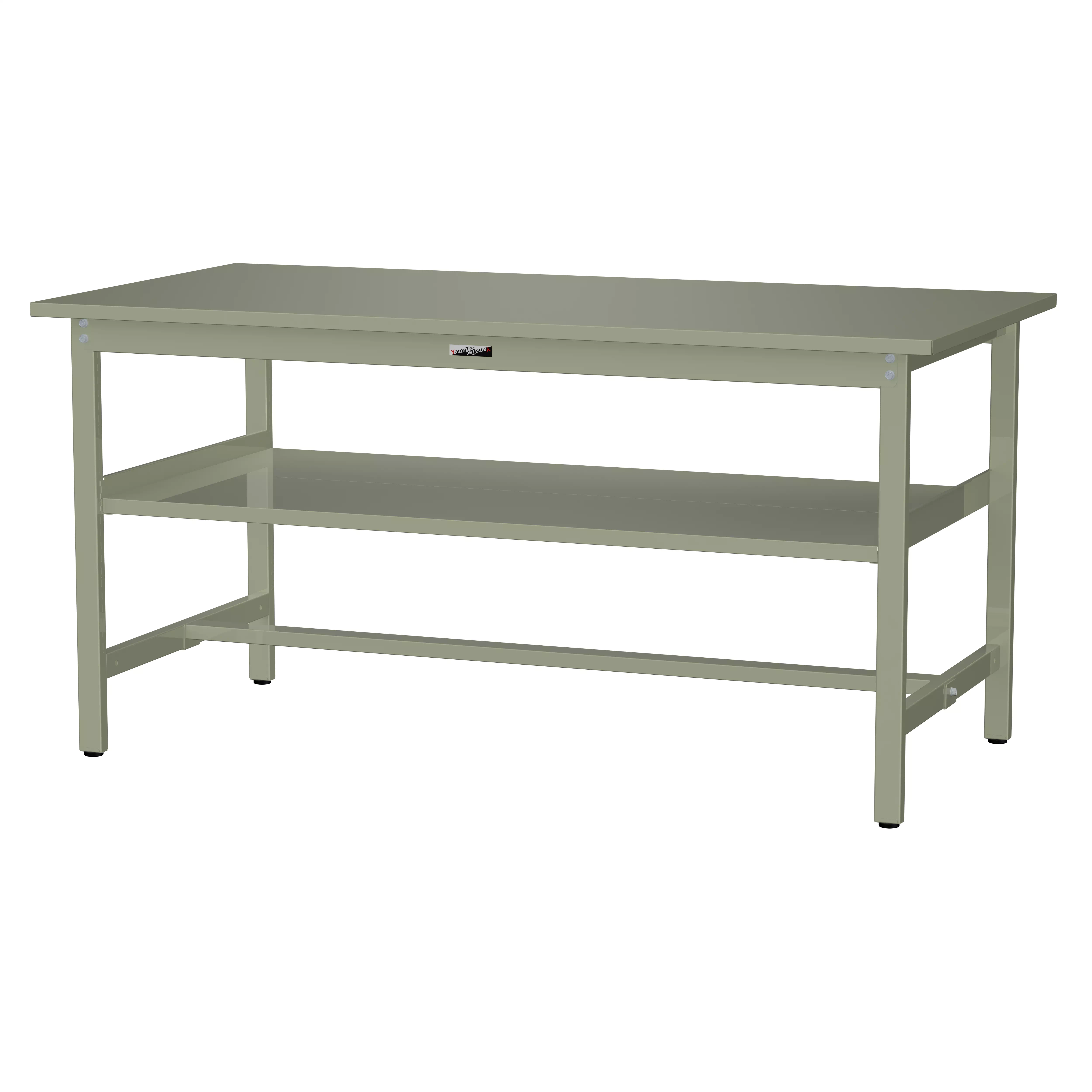 300シリーズ 固定式 中間棚付 H900mm（上段全面棚板）