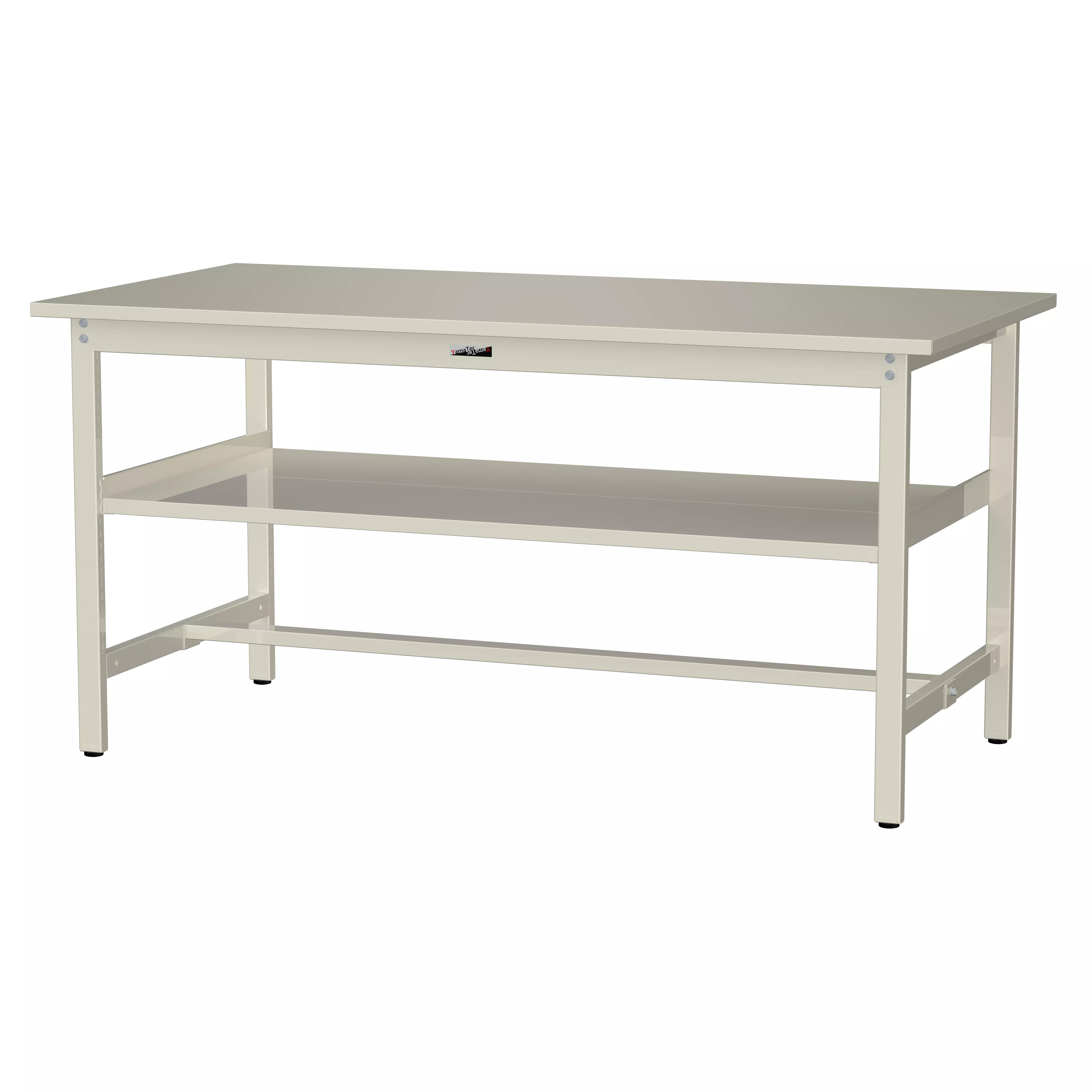 300シリーズ 固定式 中間棚付 H900mm（上段全面棚板）