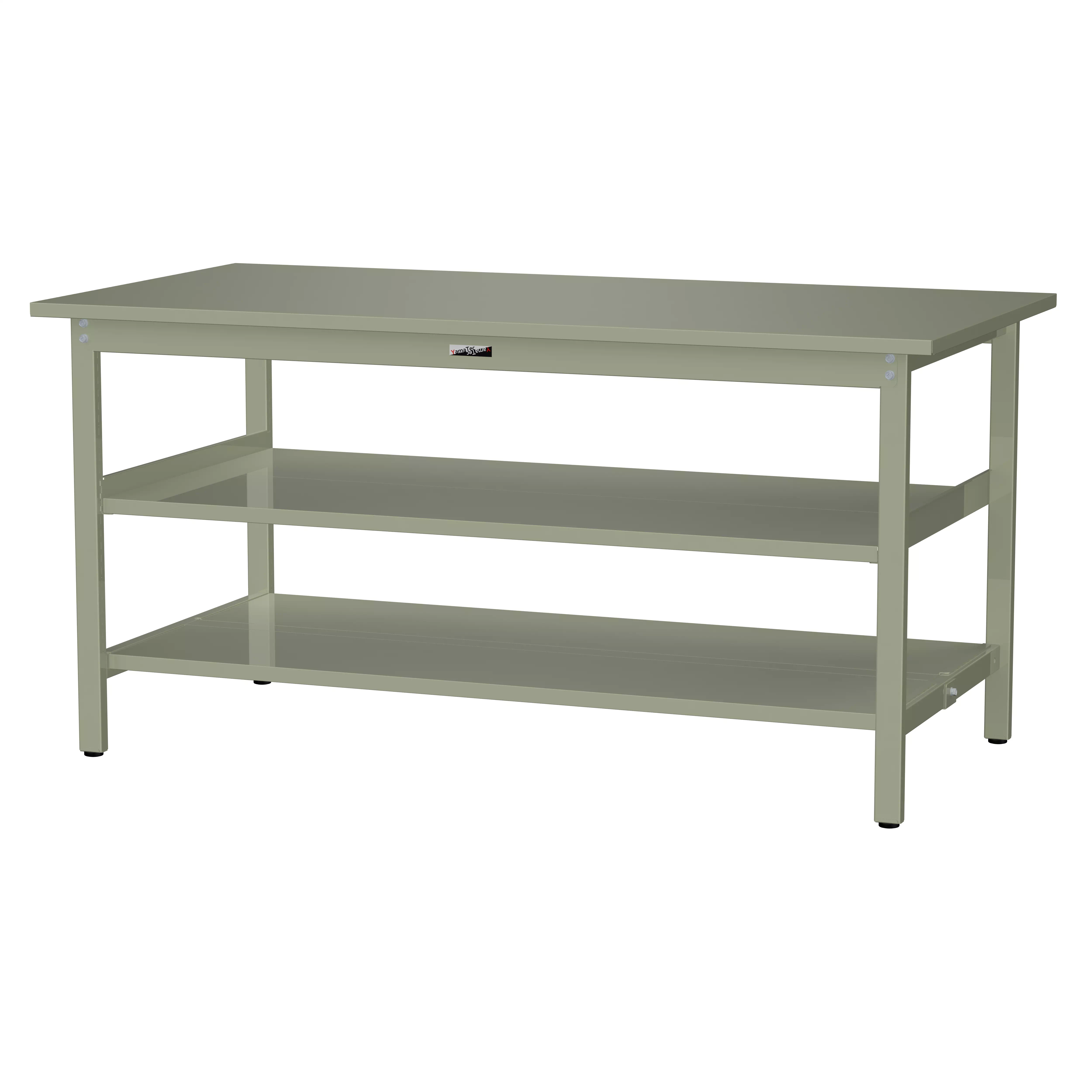 300シリーズ 固定式 中間棚付 H900mm（上下段全面棚板）