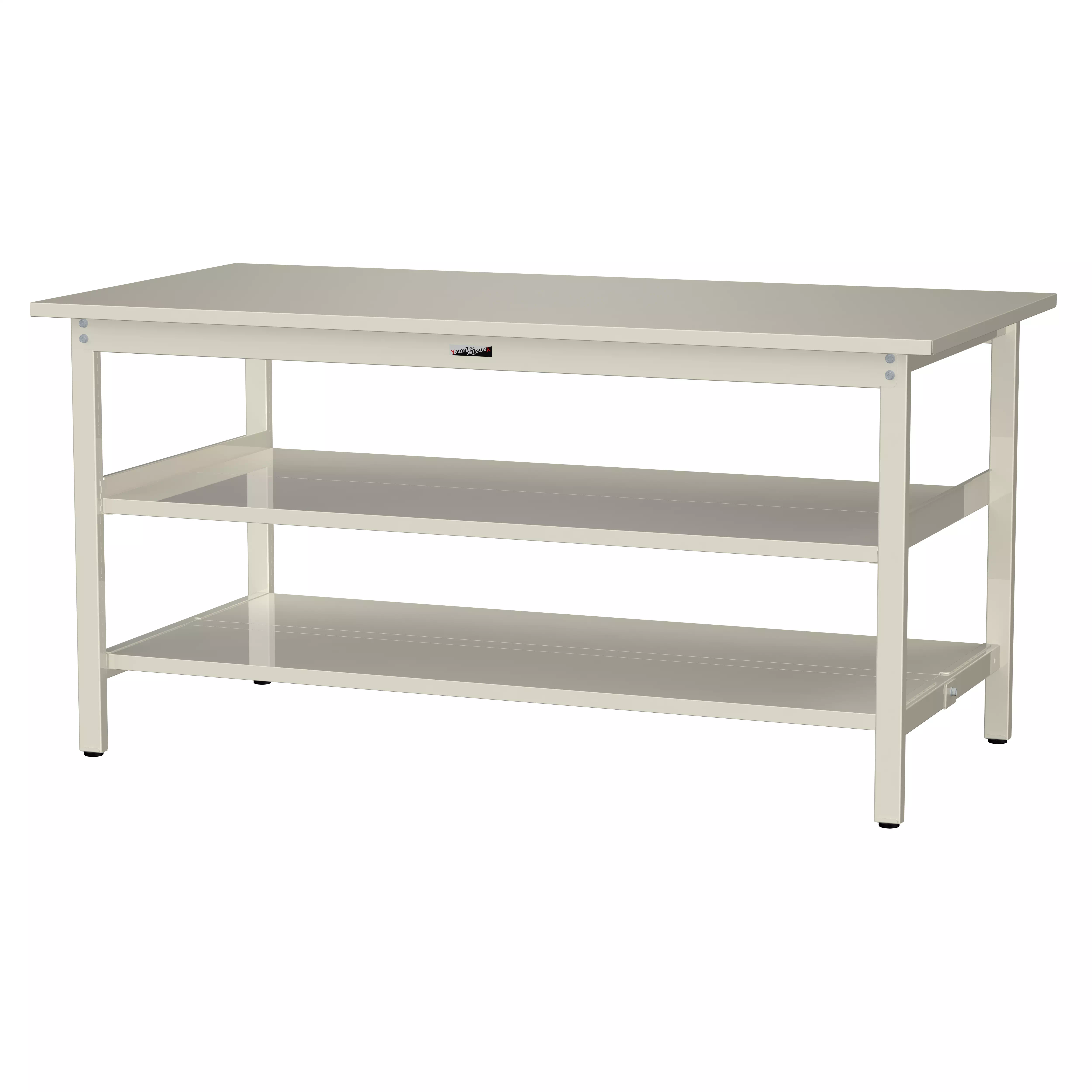 300シリーズ 固定式 中間棚付 H900mm（上下段全面棚板）