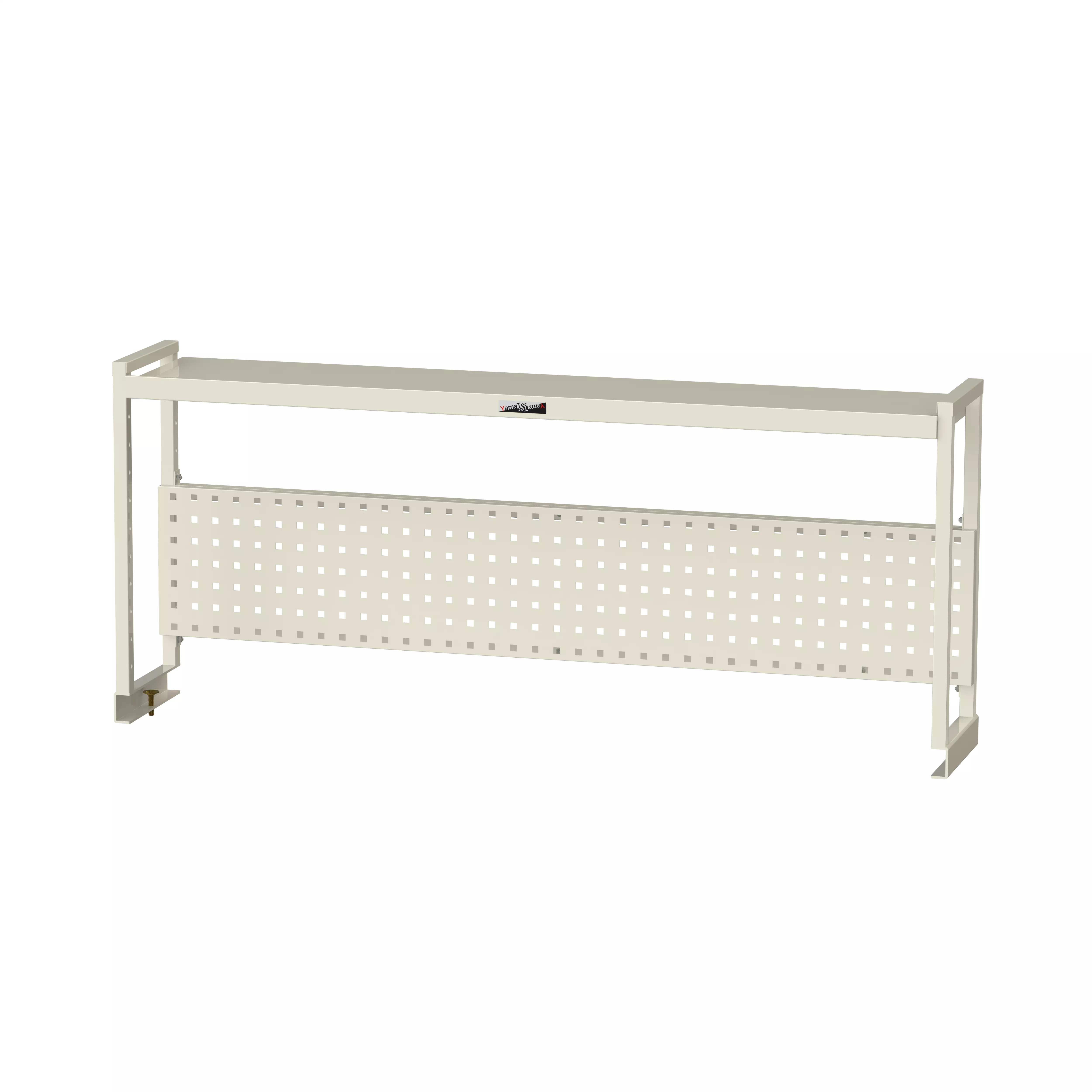 ワークテーブル架台 棚板1段＋パンチングパネルタイプ