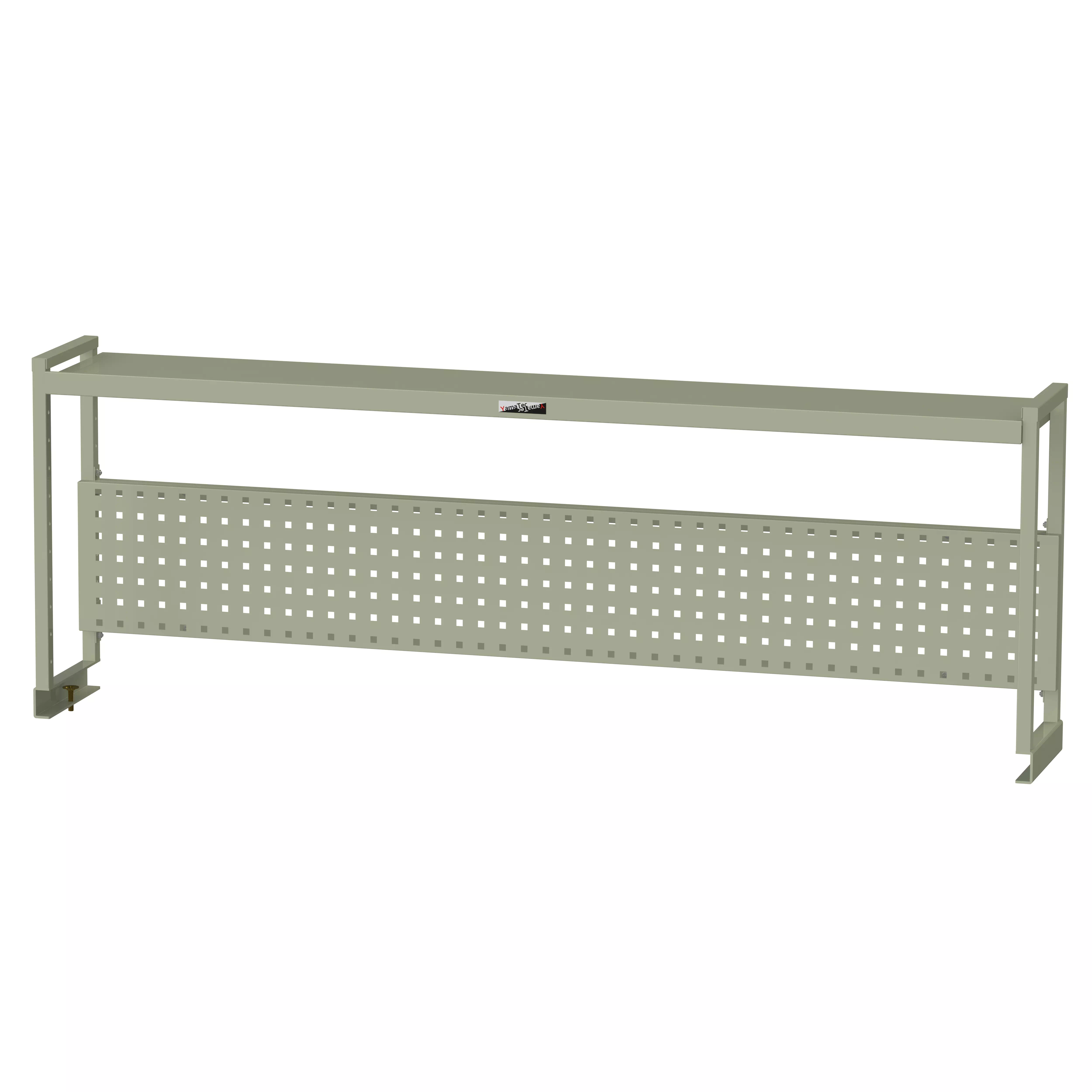 ワークテーブル架台 棚板1段+パンチングパネルタイプ